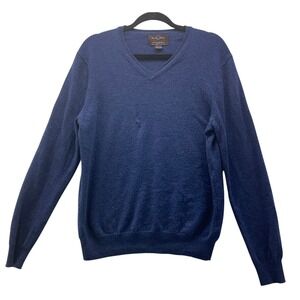 Black‎ Brown 1826 Cashmere Baselayer Sweater Blue XL